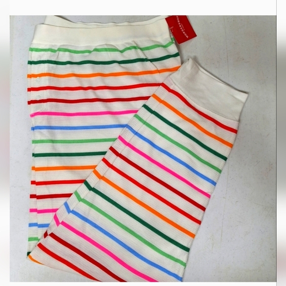 Wondershop Women's Rainbow Striped Thermal Pajama Jogger Pants - Sz 3x NWT - Picture 2 of 7